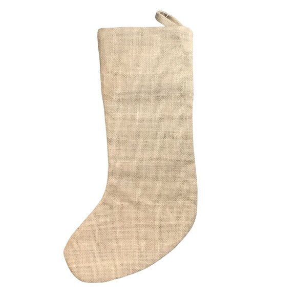 Babys First Christmas Stocking With Reindeer Design Picture Frame Embroidered - Picture 6 of 6